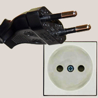 Sockets and plugs in Bosnia and Herzegovina