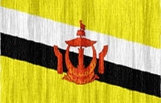 Bandera Brunéi Bandera Brunéi