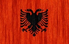 Drapeau Albanie