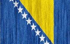 Drapeau Bosnie-Herzégovine