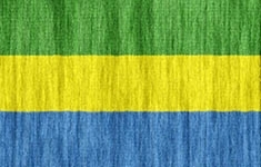 Drapeau Gabon Drapeau Gabon