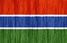 Drapeau Gambie Drapeau Gambie